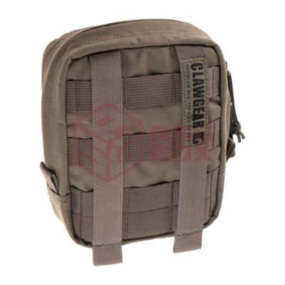 Alternative view of Clawgear Medium Vertical Utility Pouch Zipped Core RAL7013