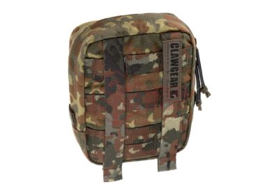 Clawgear Medium Vertical Utility Pouch Zipped Core Flecktarn - obrazek 2
