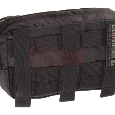 Alternative view of Clawgear Medium Horizontal Utility Pouch Zipped Core Black