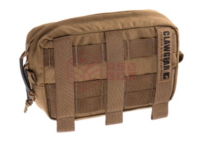 Clawgear Medium Horizontal Utility Pouch Zipped Core Coyote - obrazek 2