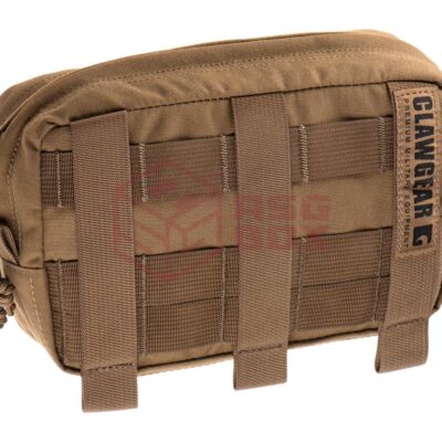 Alternative view of Clawgear Medium Horizontal Utility Pouch Zipped Core Coyote