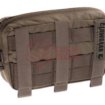 Alternative view of Clawgear Medium Horizontal Utility Pouch Zipped Core RAL7013