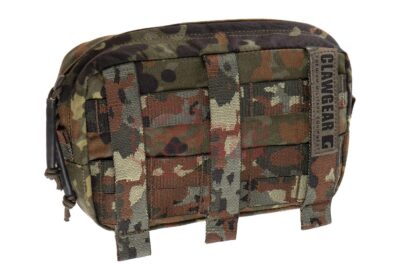 Clawgear Medium Horizontal Utility Pouch Zipped Core Flecktarn - obrazek 2