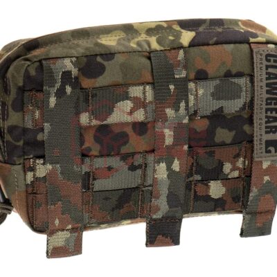 Alternative view of Clawgear Medium Horizontal Utility Pouch Core Flecktarn