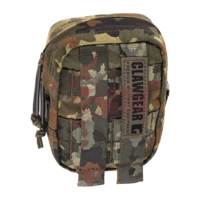 Alternative view of Clawgear Small Vertical Utility Pouch Core Flecktarn