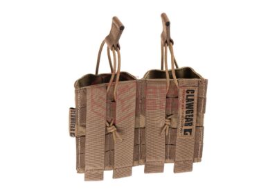 Clawgear 5.56mm Open Double Mag Pouch Core Coyote - obrazek 2