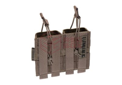 Clawgear 5.56mm Open Double Mag Pouch Core RAL7013 - obrazek 2