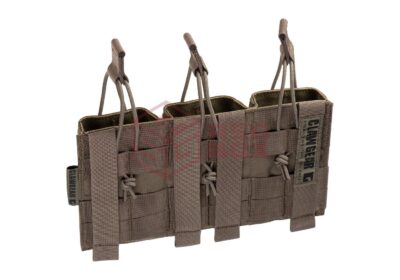 Clawgear 5.56mm Open Triple Mag Pouch Core RAL7013 - obrazek 2