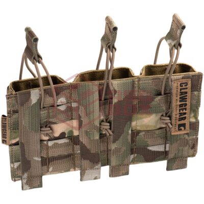 Alternative view of Clawgear 5.56mm Open Triple Mag Pouch Core Multicam