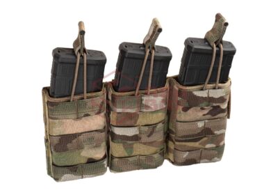 Clawgear 5.56mm Open Triple Mag Pouch Core Multicam - obrazek 3