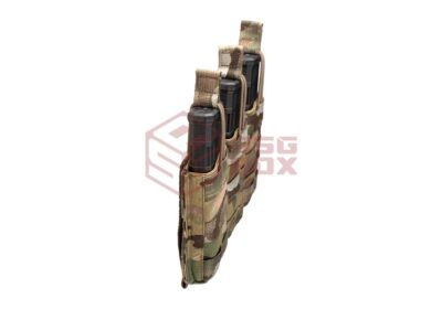 Clawgear 5.56mm Open Triple Mag Pouch Core Multicam - obrazek 5