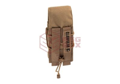 Clawgear 5.56mm Single Mag Stack Flap Pouch Core Coyote - obrazek 2