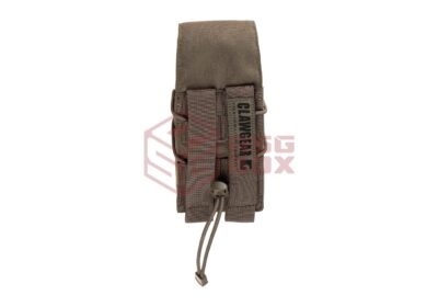 Clawgear 5.56mm Single Mag Stack Flap Pouch Core RAL7013 - obrazek 2