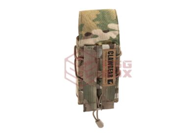 Clawgear 5.56mm Single Mag Stack Flap Pouch Core Multicam - obrazek 2