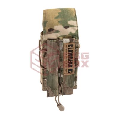 Alternative view of Clawgear 5.56mm Single Mag Stack Flap Pouch Core Multicam