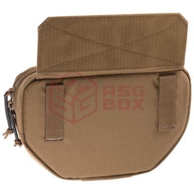 Alternative view of Clawgear Drop Down Velcro Utility Pouch Coyote