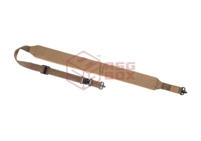 Clawgear Sniper Rifle Sling Padded QD Swivel Coyote - obrazek 2