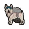 asgbox.pl - Frenchie - Paratrooper French Bulldog Patch Airsoftology