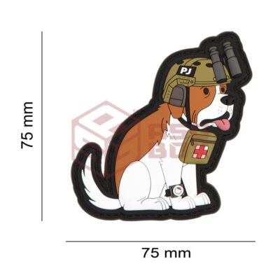 Airsoftology Tactical St. Bernard PJ Patch 11176400000 33960 asgbox.pl