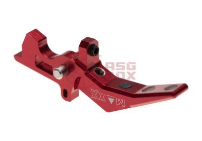 Maxx Model CNC Aluminum Advanced Speed Trigger Style B Red - obrazek 2