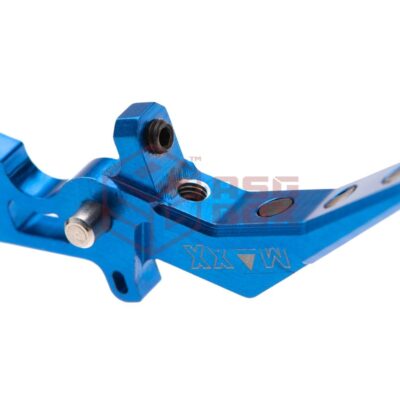 Alternative view of Maxx Model CNC Aluminum Advanced Speed Trigger Style B Blue