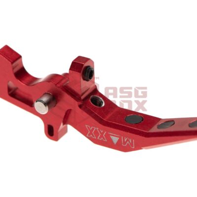 Alternative view of Maxx Model CNC Aluminum Advanced Speed Trigger Style C Red