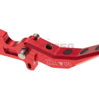 Alternative view of Maxx Model CNC Aluminum Advanced Trigger Style C Red