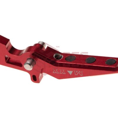 Alternative view of Maxx Model CNC Aluminum Advanced Trigger Style E Red