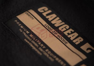 Clawgear CG Logo Zip Hoodie Black M - obrazek 8