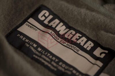 Clawgear CG Logo Zip Hoodie RAL7013 S - obrazek 8