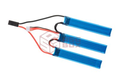 Nimrod Lipo 11.1V 1000mAh 25C Split Type Blue - obrazek 2