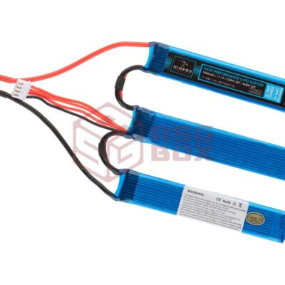 asgbox.pl - Lipo 11.1V 1000mAh 25C Split Type T-Plug Nimrod