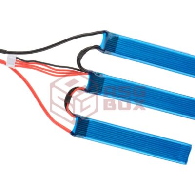 Alternative view of Nimrod Lipo 11.1V 1000mAh 25C Split Type T-Plug Blue