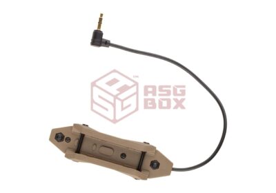 WADSN Tactical Augmented Dual Function Tape Switch 3.5mm Dark Earth - obrazek 2