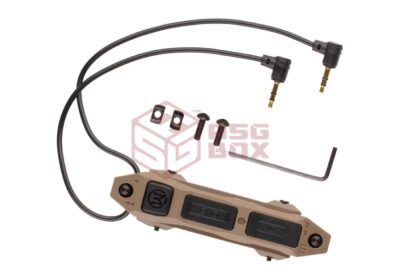 WADSN Tactical Augmented Dual Function Tape Switch with Lock 3.5mm Dark Earth - obrazek 5