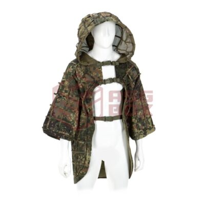 Alternative view of Invader Gear Ghillie Base Plain Flecktarn