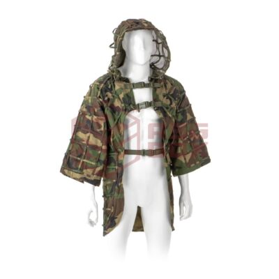 Alternative view of Invader Gear Ghillie Base Plain Woodland