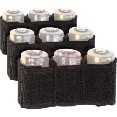 Alternative view of Invader Gear Battery Strap CR123 3-pack Black