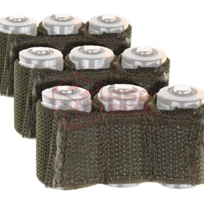 Alternative view of Invader Gear Battery Strap CR123 3-pack OD