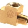 asgbox.pl - HPA Twin Coupling T Shape - 2x Inner 1/8NPT - Output L EpeS