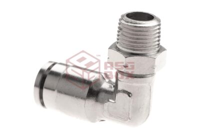 EpeS HPA 6mm Hose Coupling 90 Degree - Outer 1/8 NPT - obrazek 2