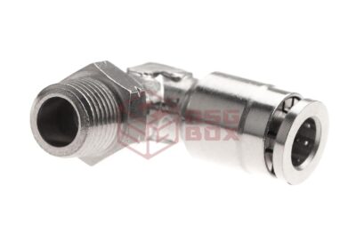 EpeS HPA 6mm Hose Coupling 90 Degree - Outer 1/8 NPT - obrazek 3