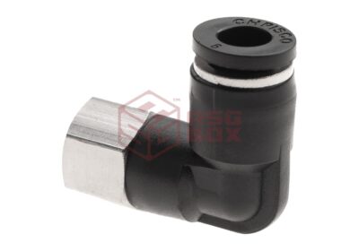 EpeS HPA 6mm Hose Coupling 90 Degree - Inner 1/8 NPT - obrazek 2