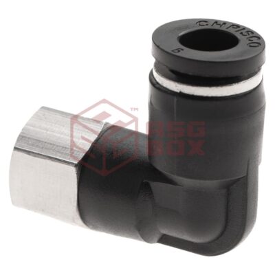 Alternative view of EpeS HPA 6mm Hose Coupling 90 Degree - Inner 1/8 NPT