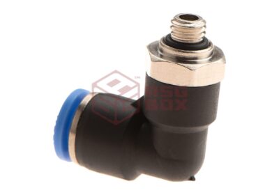 EpeS HPA 6mm Hose Coupling 90 Degree - Outer M6 Thread - obrazek 2
