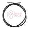 asgbox.pl - High Presure HPA Hose - Straight 130cm (Outer 1/8 NPT) EpeS