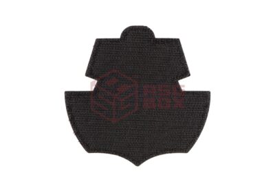 JTG Ghost Ship Skull Rubber Patch White - obrazek 2