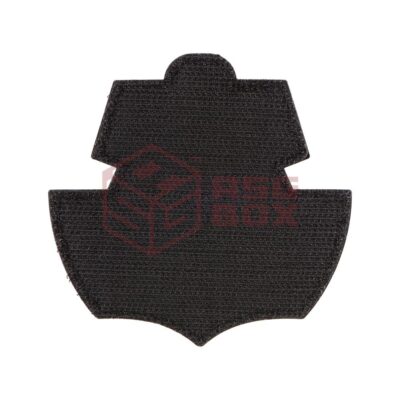Alternative view of JTG Ghost Ship Skull Rubber Patch White