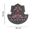 JTG Ghost Ship Skull Rubber Patch Blackops OD-TM-11232506400 35429 asgbox.pl