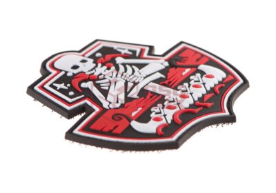 JTG Ghost Ship Skull Rubber Patch Multicolor - obrazek 3